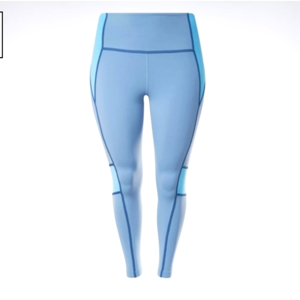 NEW Lux Colorblock Leggings by Reebok.